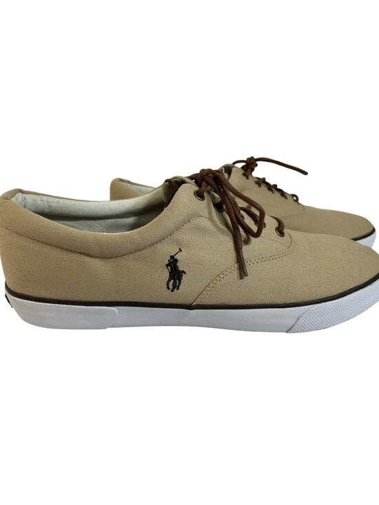 Polo Ralph Lauren Men\'s Forestmont II Canvas Boat Shoes Tan Size US 15 D main image 5